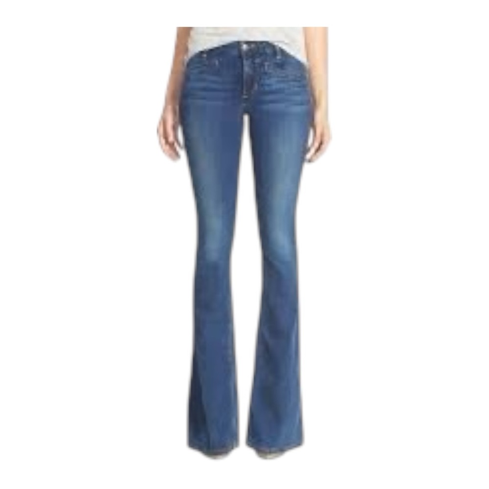 Joe’s jeans the mustang flare size 28 waist 30 length 33.5 hi rise EUC